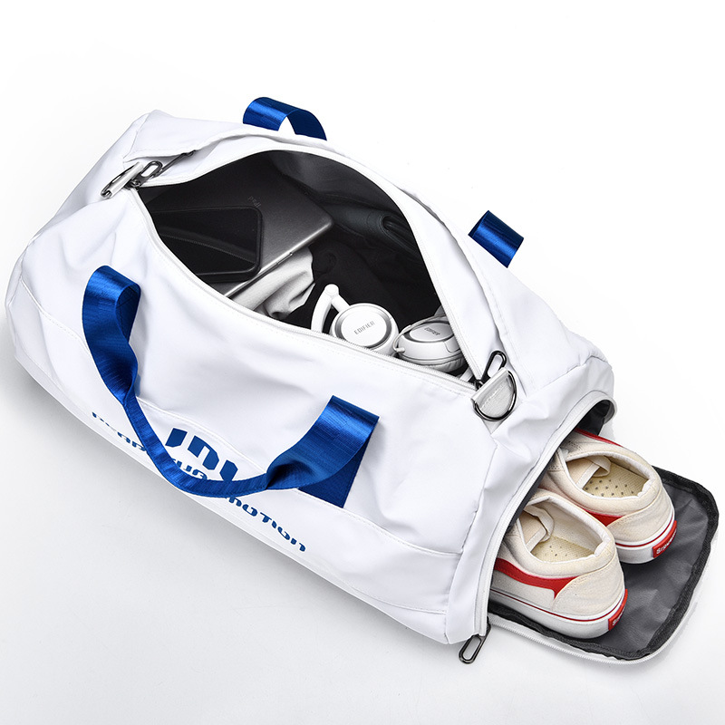 Backpack Racket Bag - フィットネスダッフルバッグ、独立したウェット収納コンパートメント付き、テニス＆ピクルスボール用特大ギアバッグ、クロスボディスポーツバッグ、ヨガバッグ、トラベルバッグ