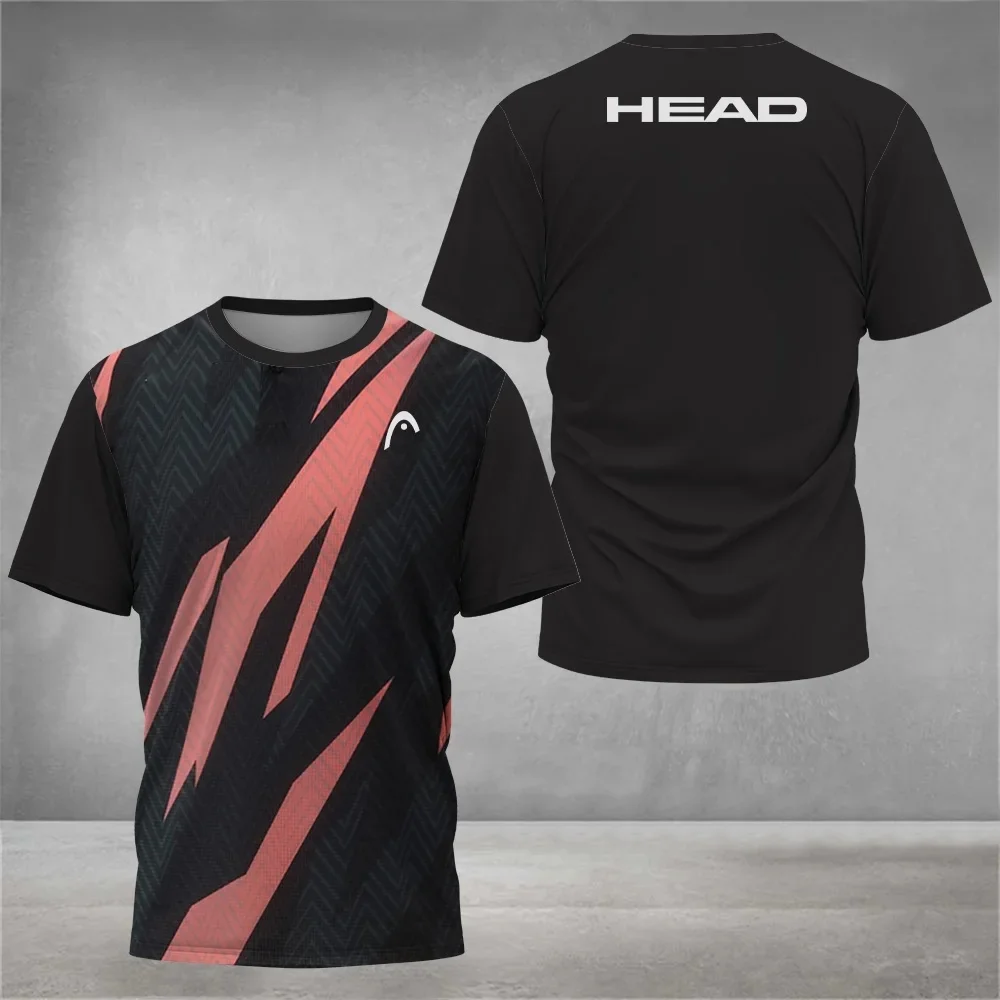 Badminton Rank - 夏通気性メンズ Tシャツ屋外バドミントン卓球ジャージ O ネック半袖ルーズトップ新しい登山服