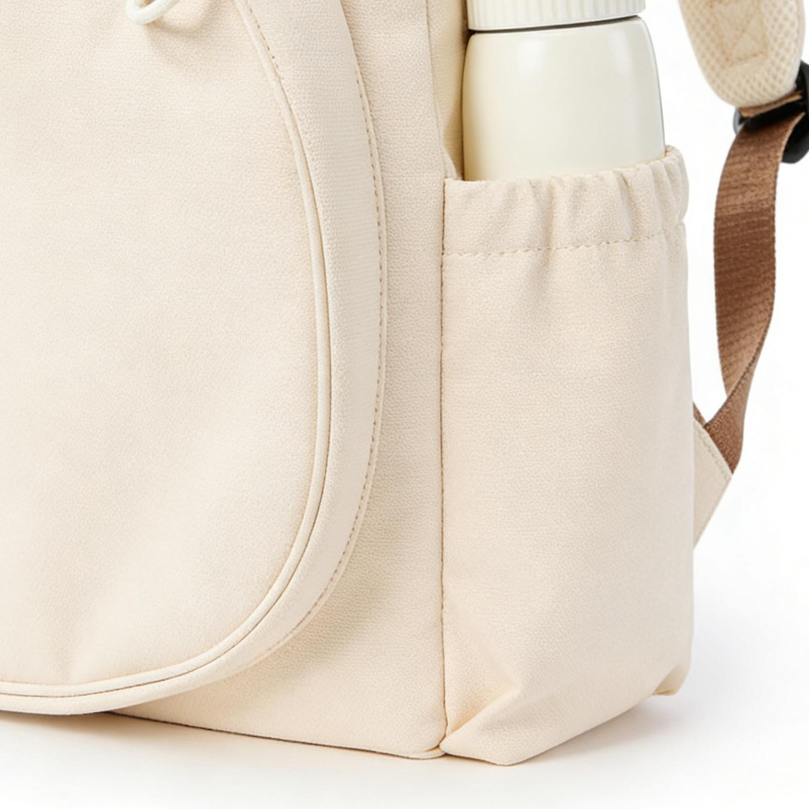 Backpack Racket Bag - 男性用ピックルボールバッグ ラケット2本収納可能 トレーニングパック シューズコンパートメントと防水ポケット付き テニスラケットバックパック