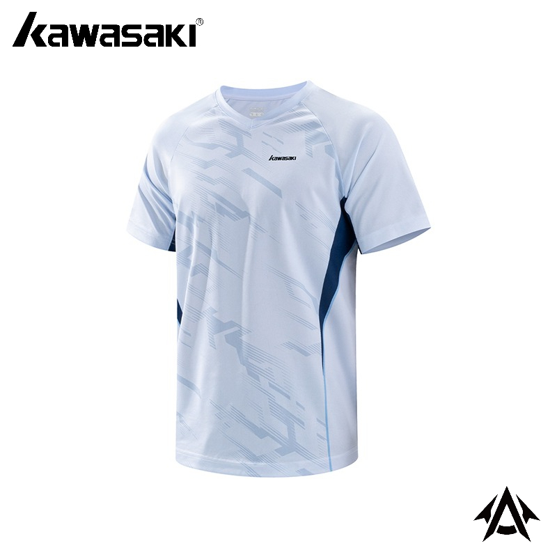 Badminton Rank - Kawasaki 男性女性プロフェッショナルバドミントンジャージ快適な通気性吸汗性ユニセックス Tシャツ競技用 Tシャツトップス