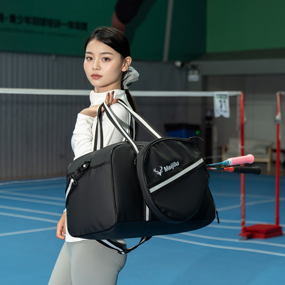テニススポーツバッグ、取り外し可能なシングルショルダーバドミ - Backpack Racket Bag のレビューと価格