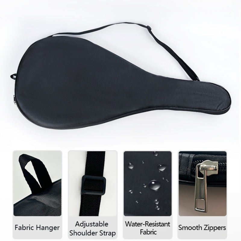 テニスラケットカバーポータブルシングルパックテニスラケット保 - Backpack Racket Bag のレビューと価格