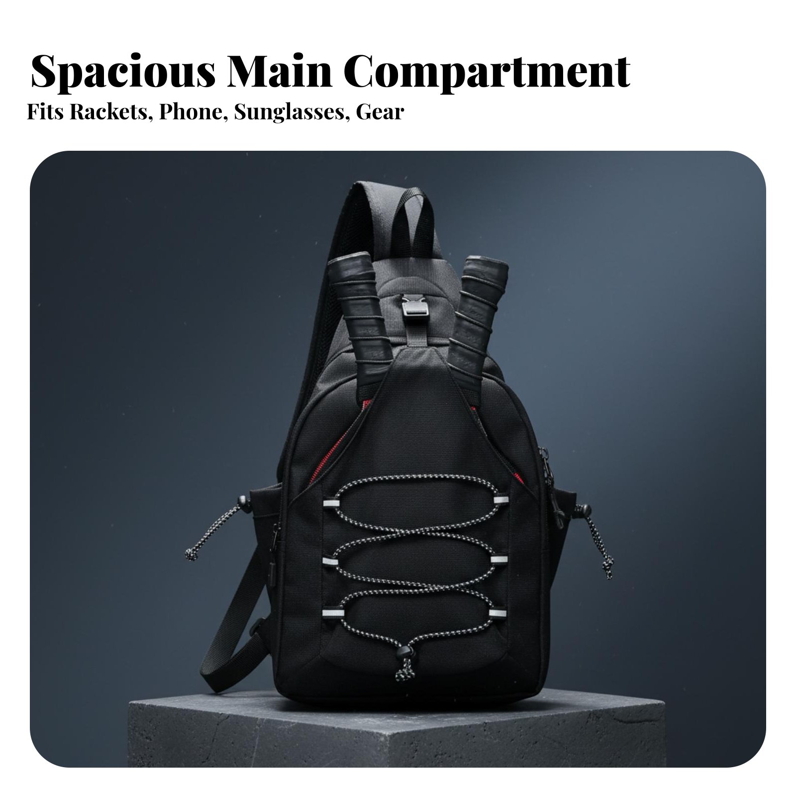 ピックルボールバッグ マルチポケットデザイン ピックルボール - Backpack Racket Bag のレビューと価格