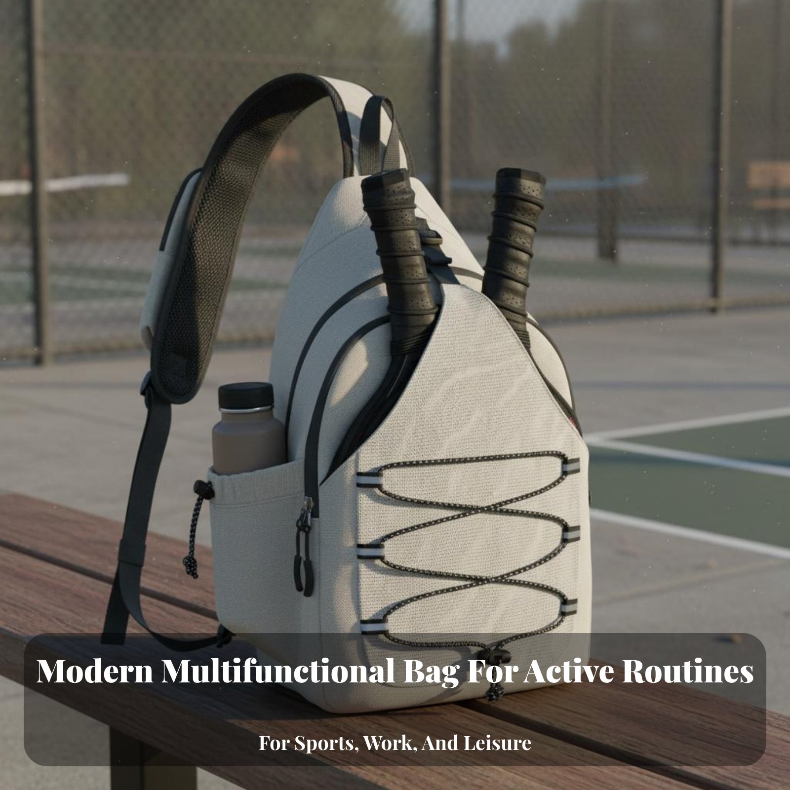 ピックルボールバッグ マルチポケットデザイン ピックルボール - Backpack Racket Bag のレビューと価格