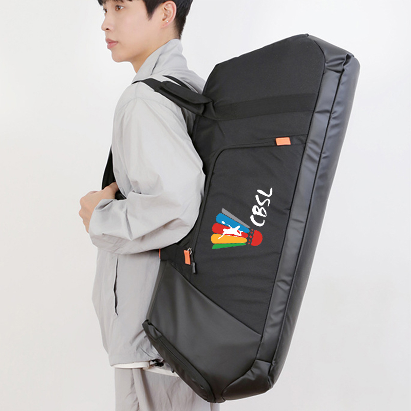 バドミントンバッグ プリントロゴ 大容量スポーツフィットネス - Badminton Logo のレビューと価格