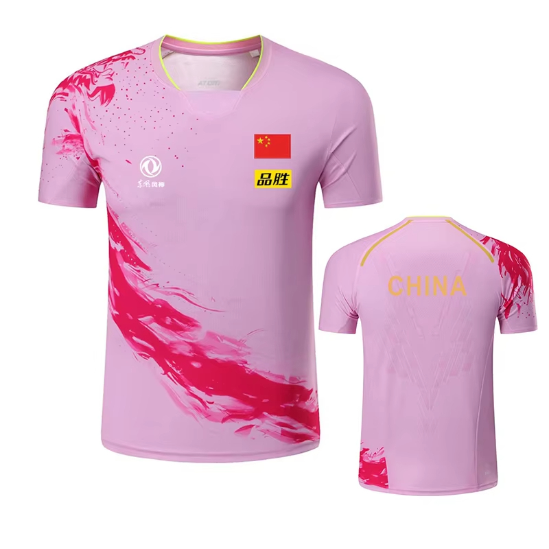 男性と女性のためのドラゴンプリント卓球Tシャツ,ファッション - Badminton Rank のレビューと価格