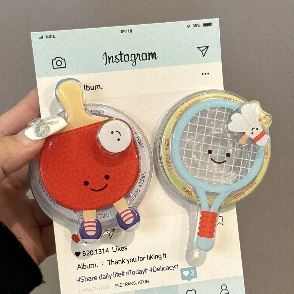 かわいい折りたたみ式360度回転卓球バドミントン風スマホスタ - Badminton Rank のレビューと価格