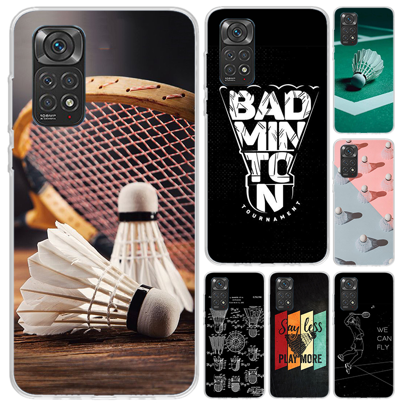 バドミントンスポーツ柄スマホケース Xiaomi Redmi - Badminton Logo のレビューと価格
