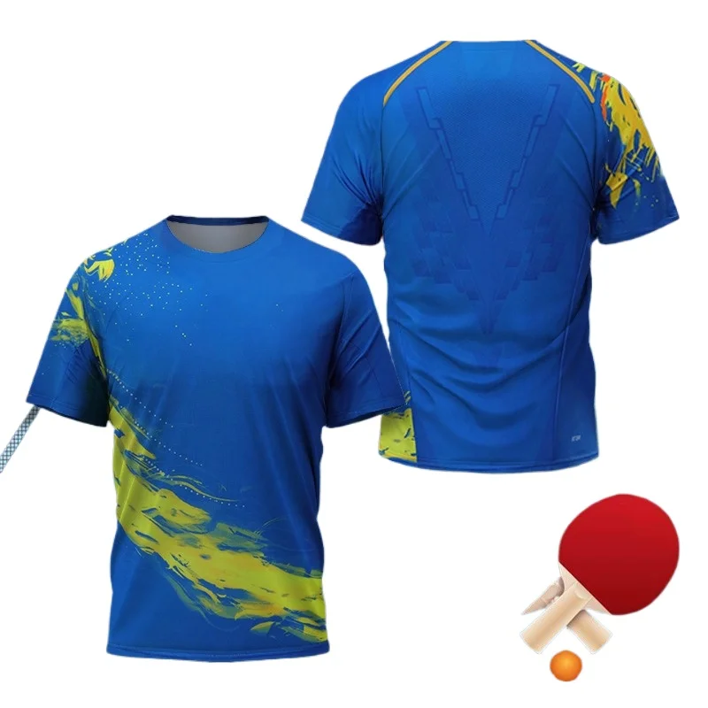 中国ドラゴン卓球グラフィック Tシャツ男性用衣類ファッション - Badminton Rank のレビューと価格