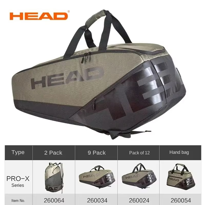 HEAD TOUR/PROX シリーズ テニスラケットバッグ - Backpack Racket Bag のレビューと価格