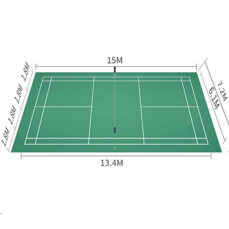 Beable 標準 5.0mm PVC バドミントン フロー - Badminton Logo のレビューと価格