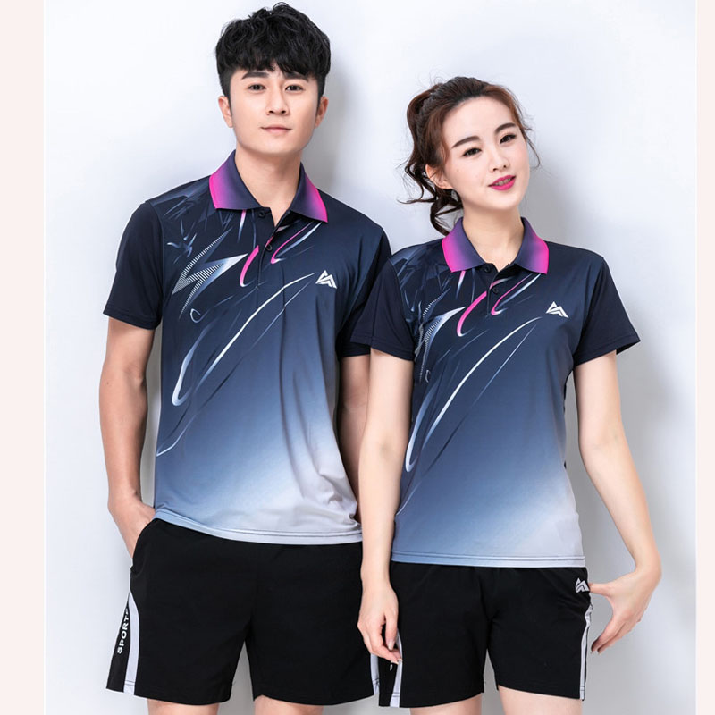 速乾性テニス t シャツ、バドミントン スポーツウェア シャ - Badminton Rank のレビューと価格