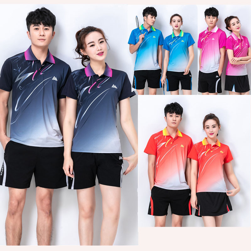 速乾性テニス t シャツ、バドミントン スポーツウェア シャ - Badminton Rank のレビューと価格