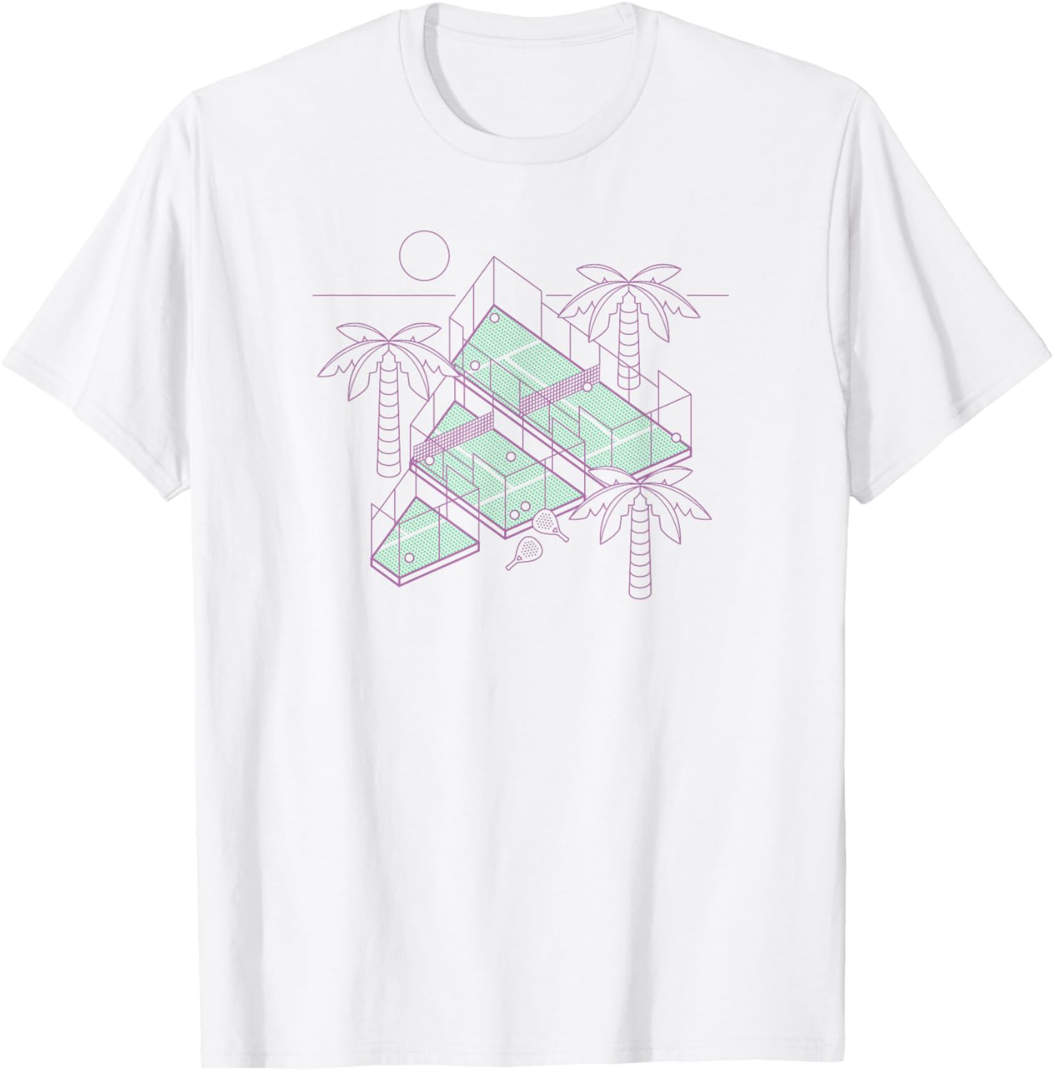 バッジスポーツテニス Padel ロゴグラフィック Tシャツ - Badminton Logo のレビューと価格