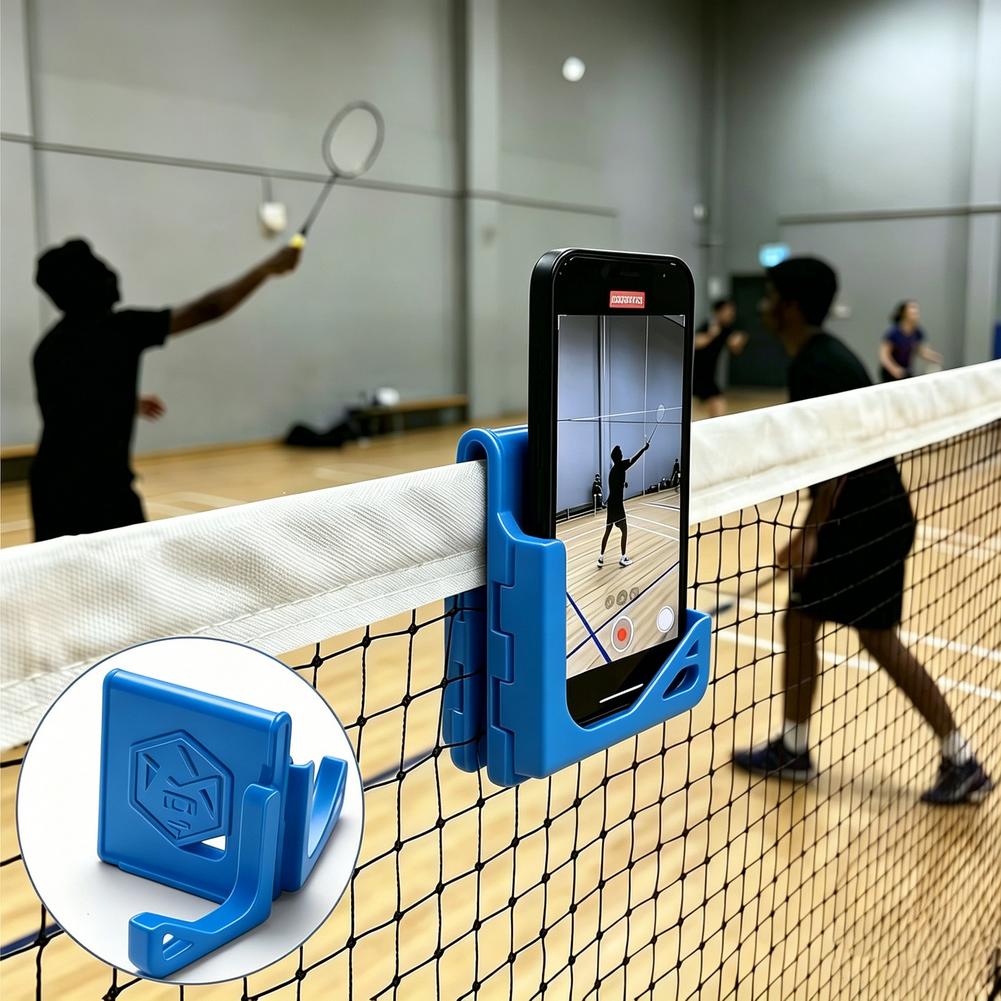 ポータブルフェンス電話マウントホルダー折りたたみ式テニスバド - Badminton Rank のレビューと価格